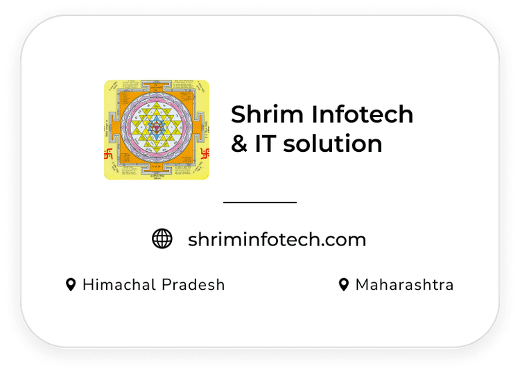 Shrim Infotech & IT solution